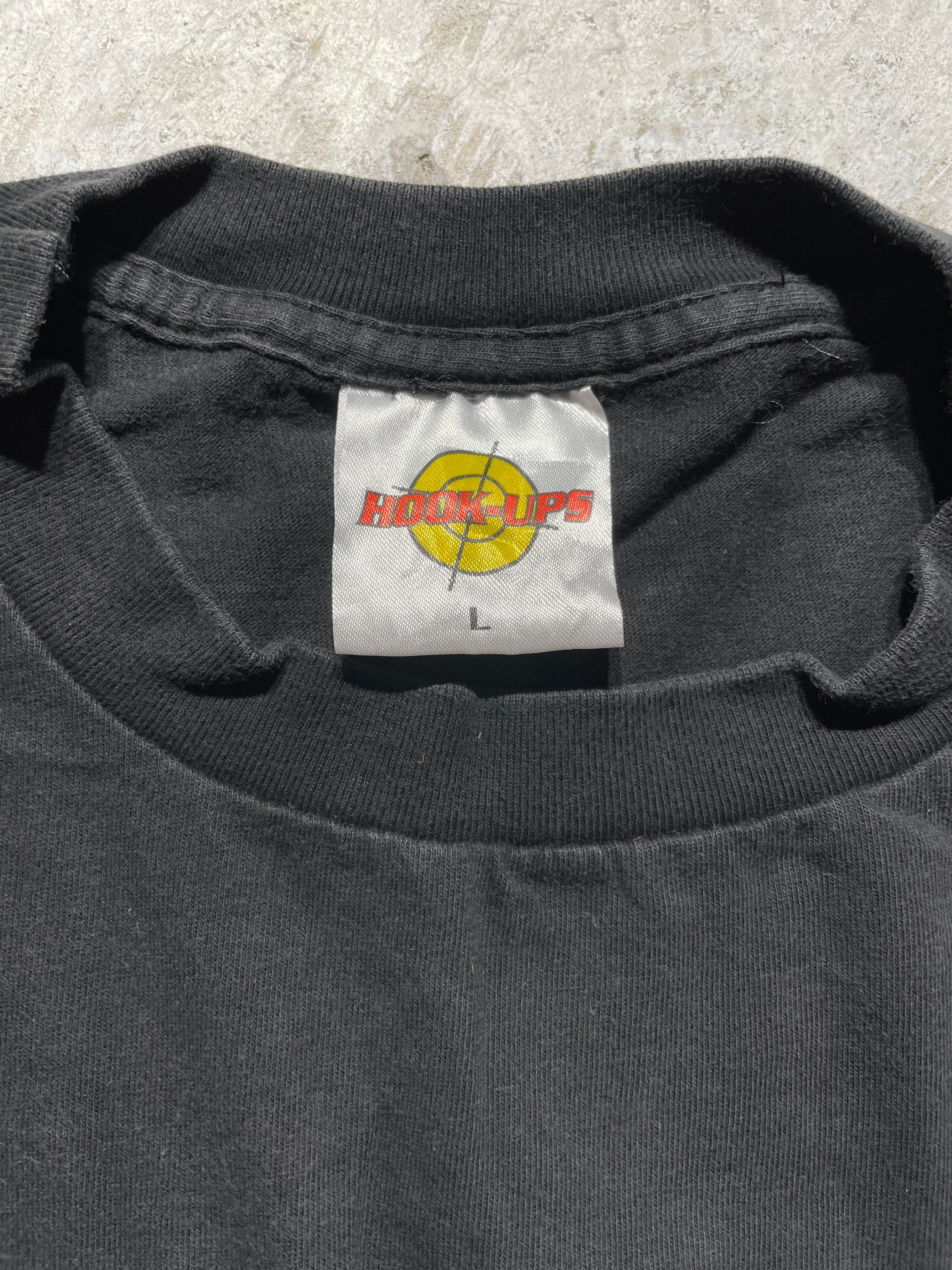 90s Hook-Ups Star Girl Skateboarding Tee (Large) – Vintage64