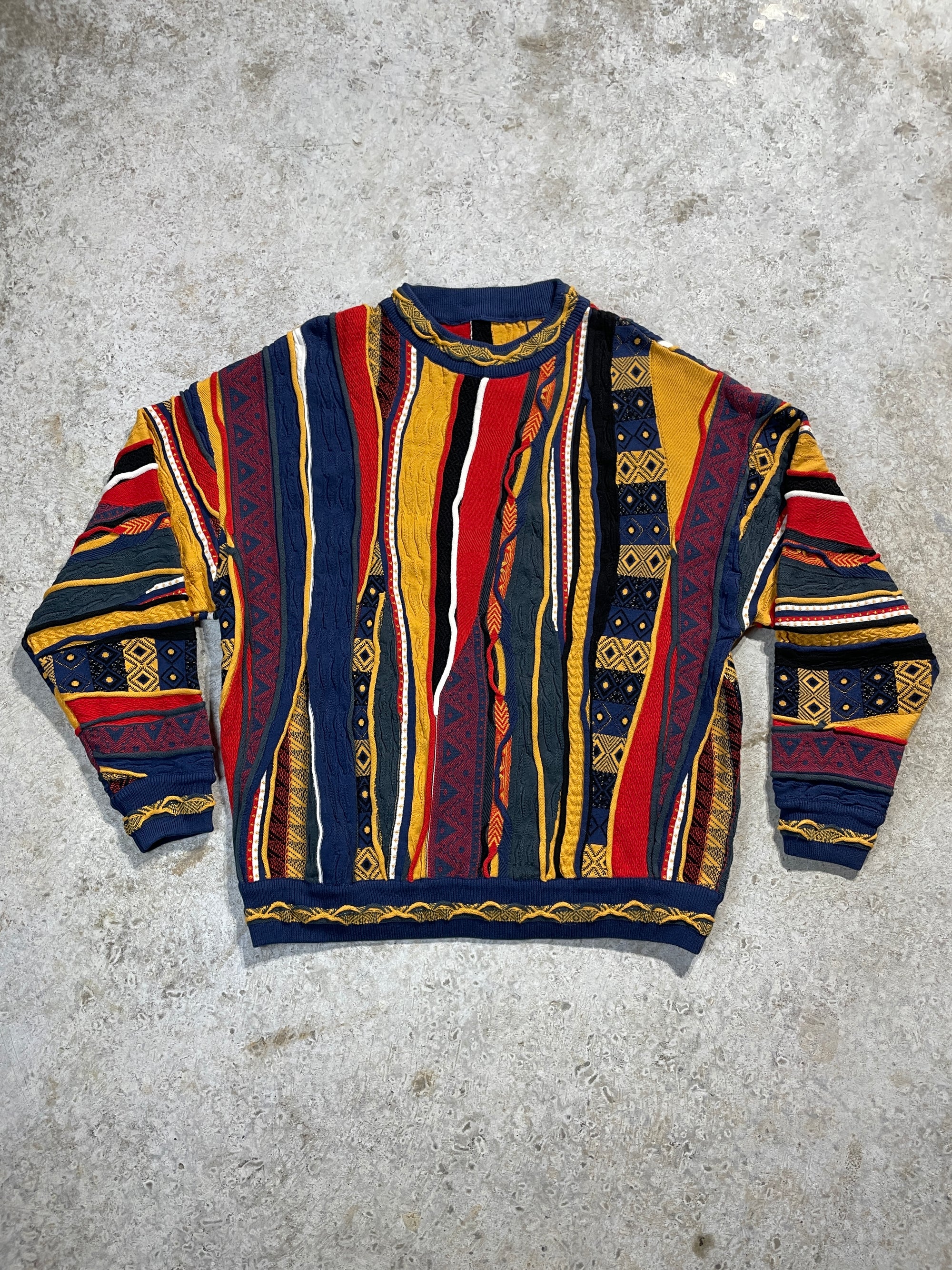 Colorful Coogi Style Sweater (Large)