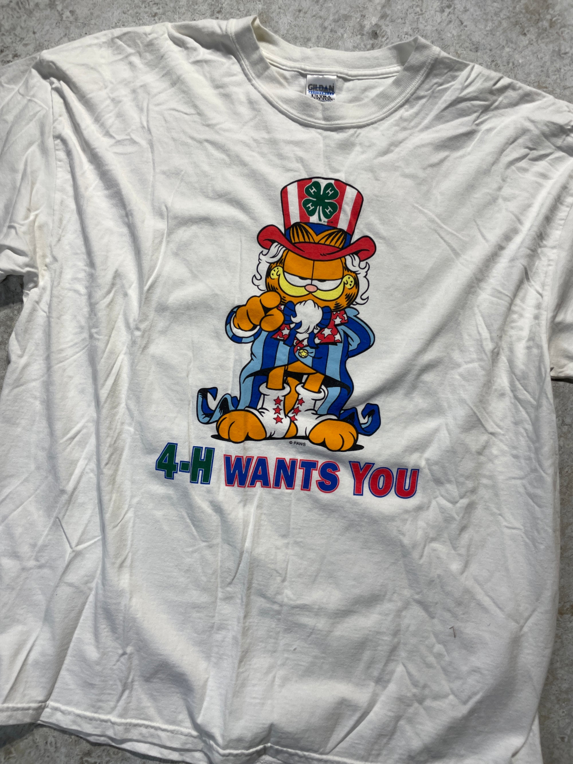 Garfield 4-H Wants You Tee (XX-Large)