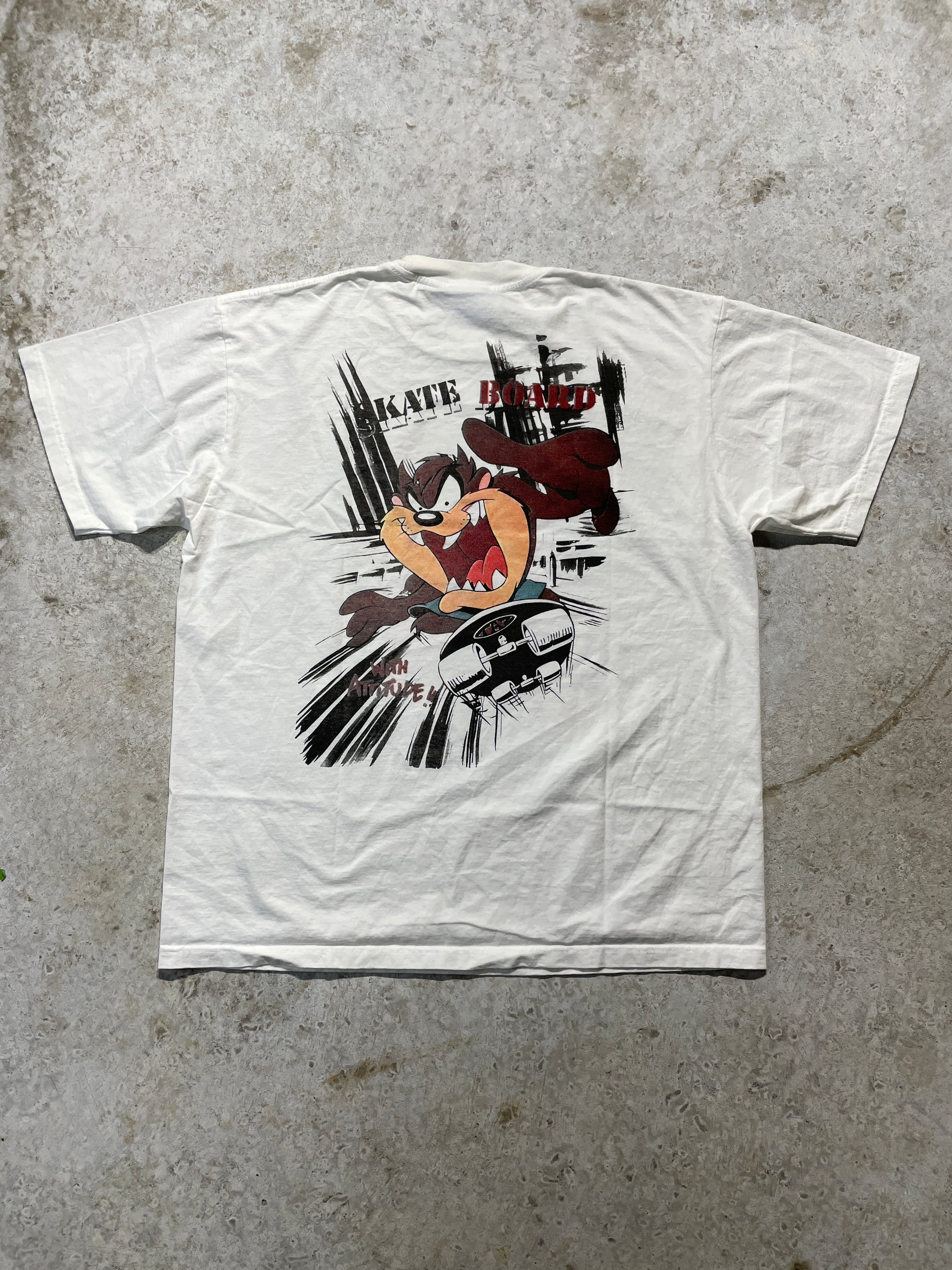 1993 Go Skate Tasmanian Cartoon Tee (X-Large)