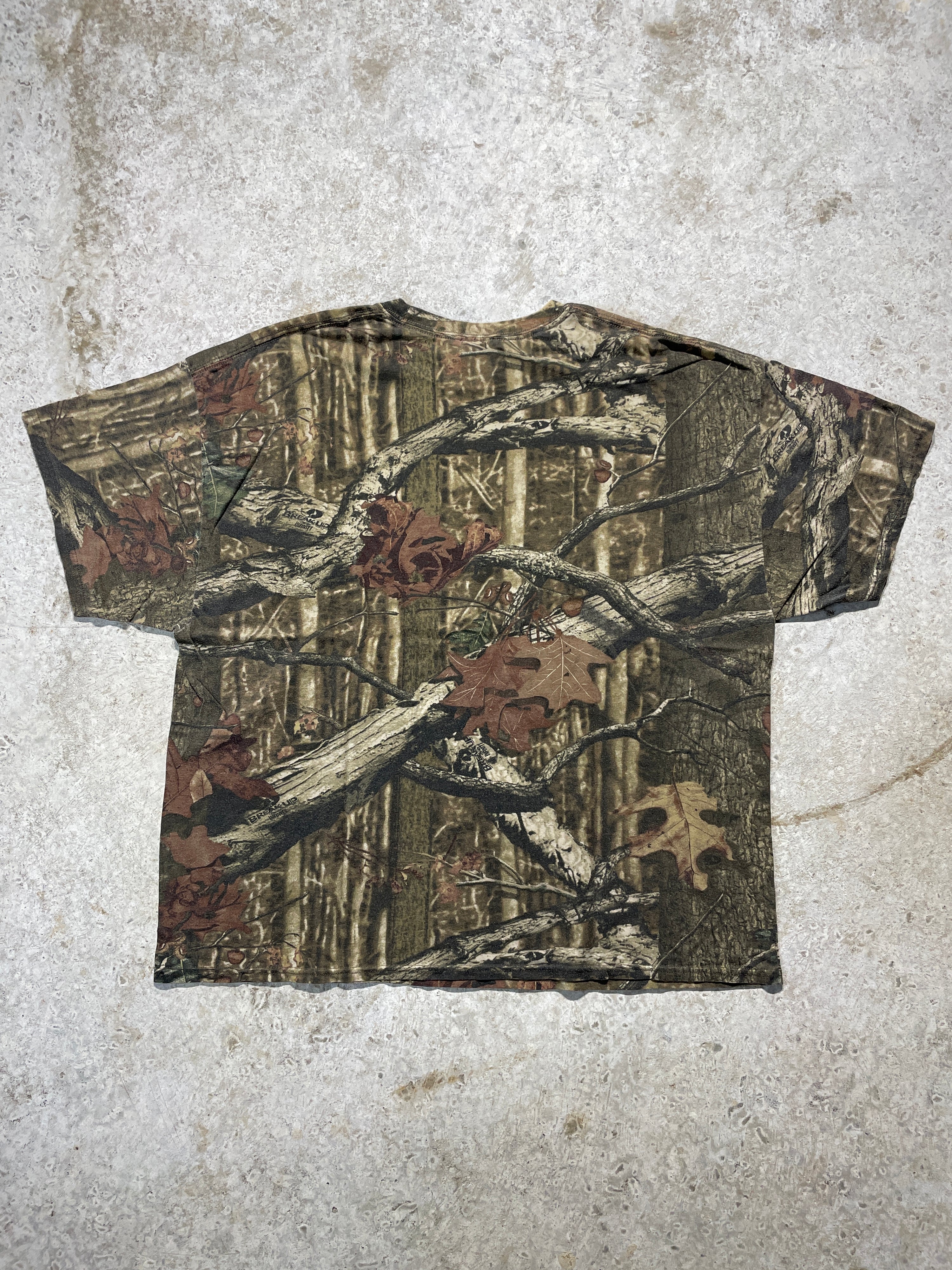 Vintage Mossy Oak Real Tree Camo Tee (XX-Large)