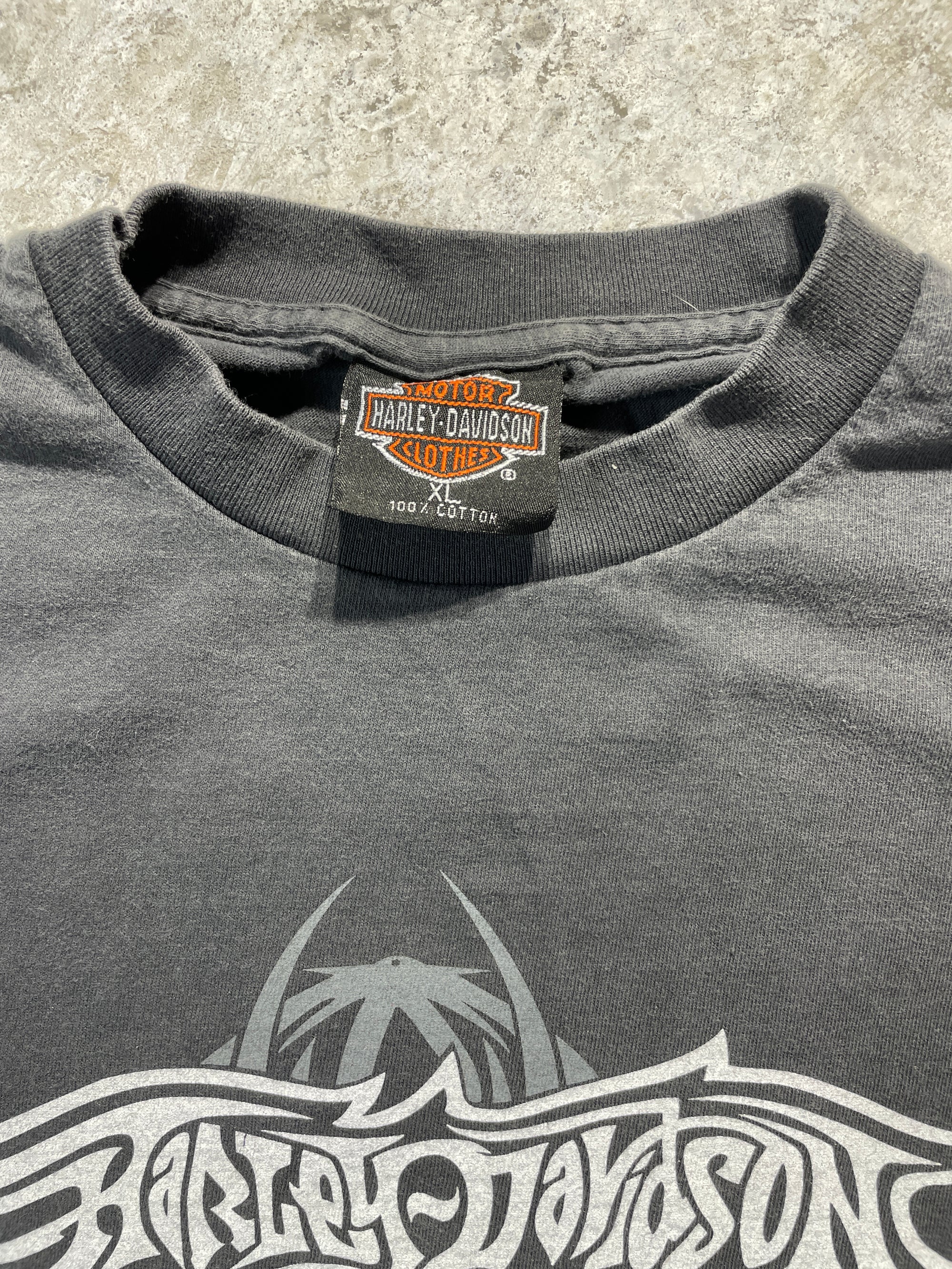 2000s California Harley Davidson Spiderweb Long Sleeve (X-Large)
