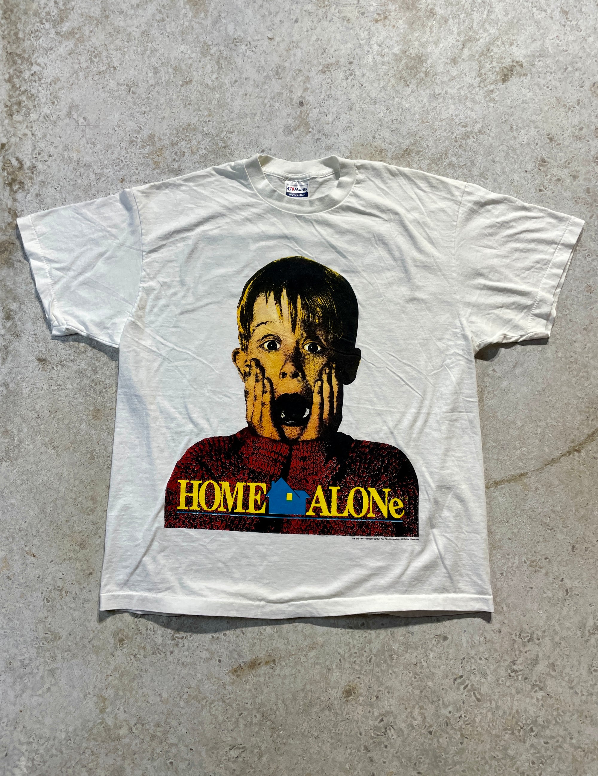 1991 Home Alone Movie Promo Tee (X-Large)