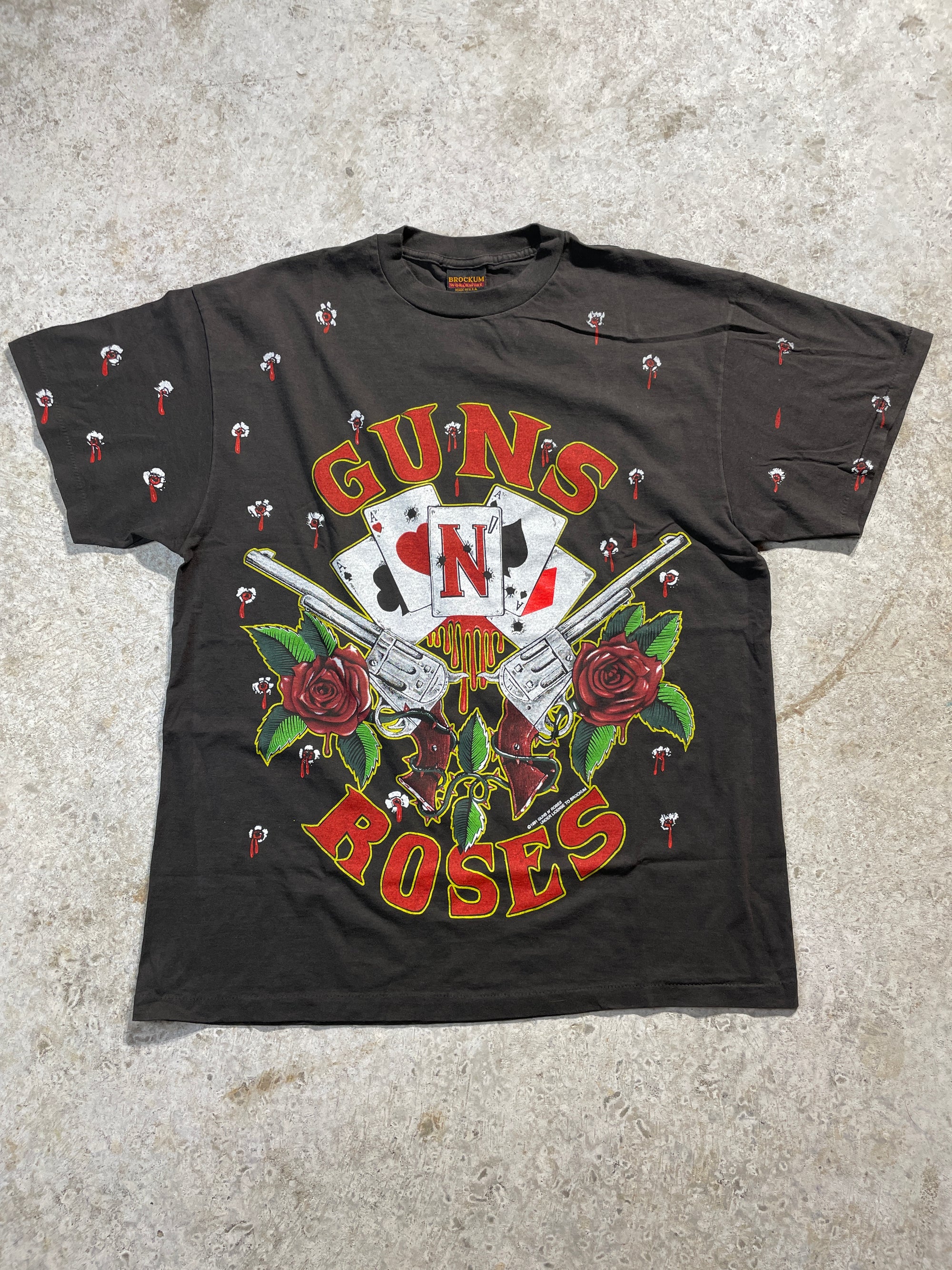 1991 Guns N’ Roses All Over Print Tee (X-Large)
