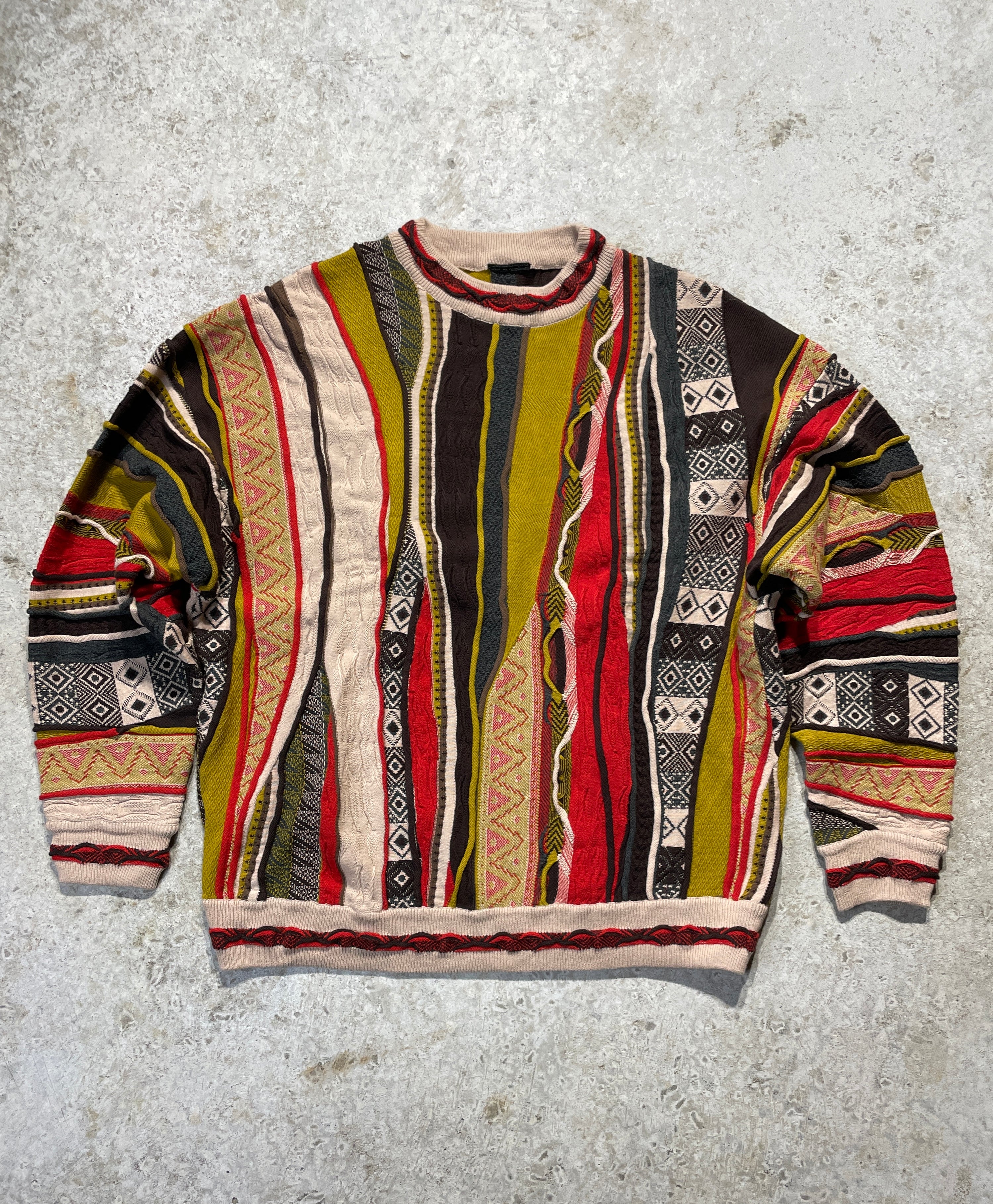 Colorful Coogi Style Sweater (Large-XL)