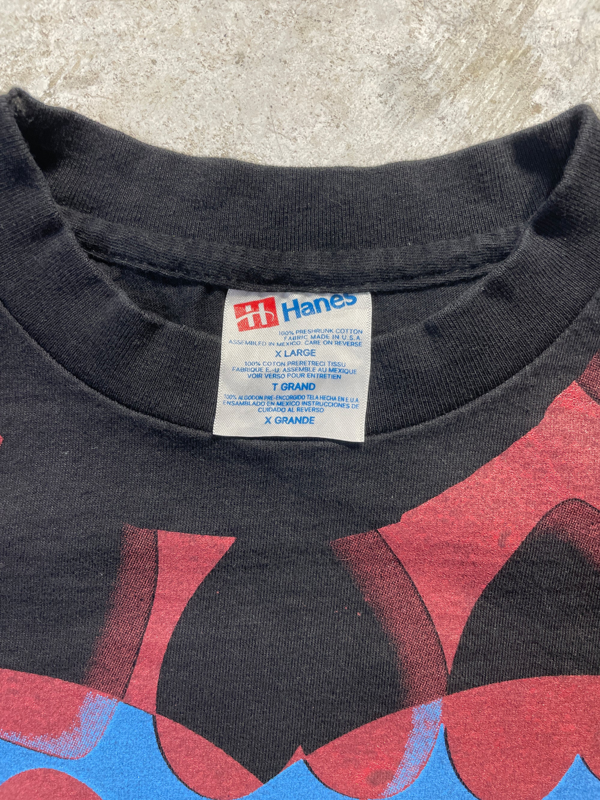 1993 Nirvana All Over Print Hearts Tee (X-Large)