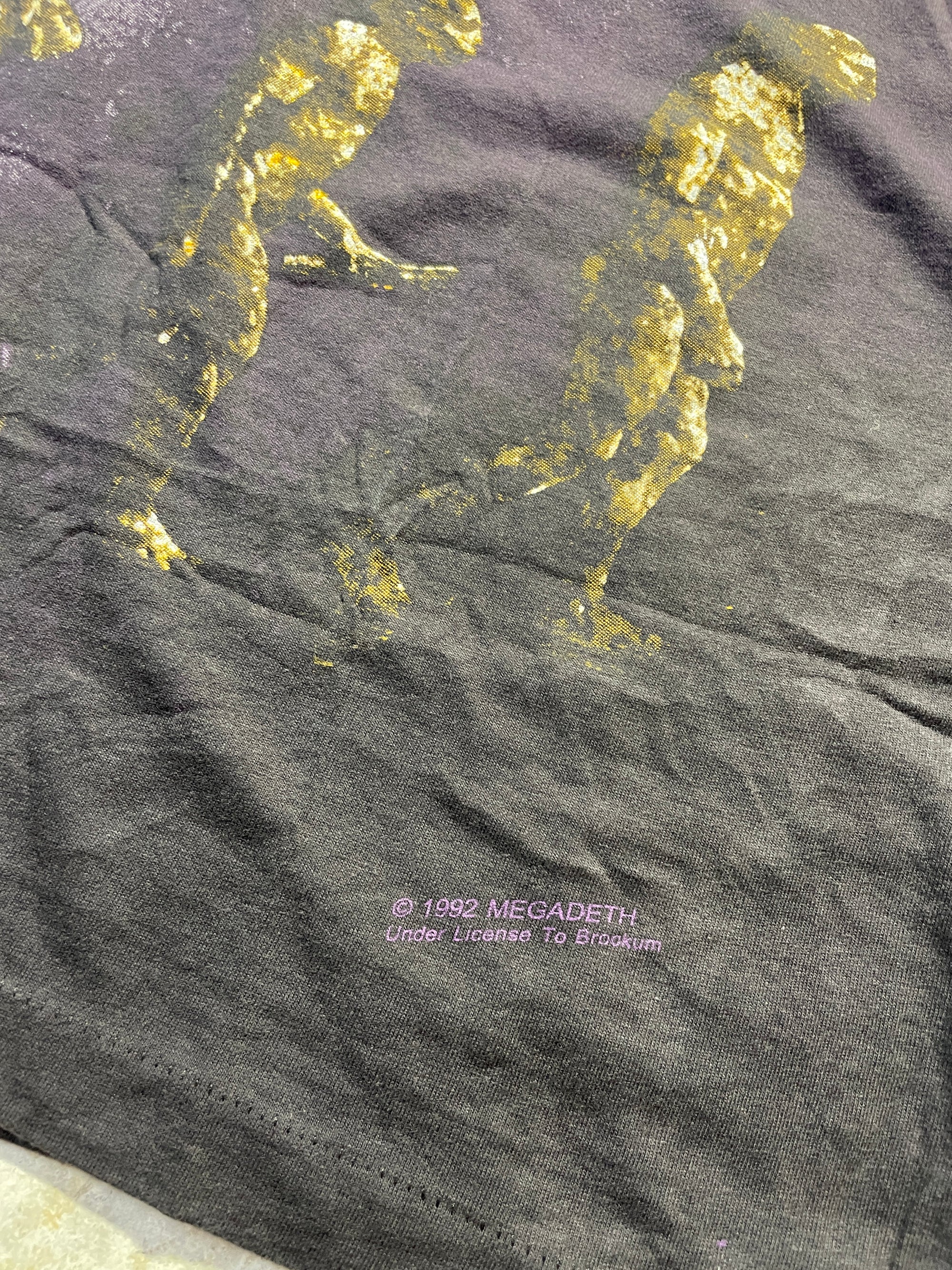 1992 Megadeth All Over Print Tee (X-Large)