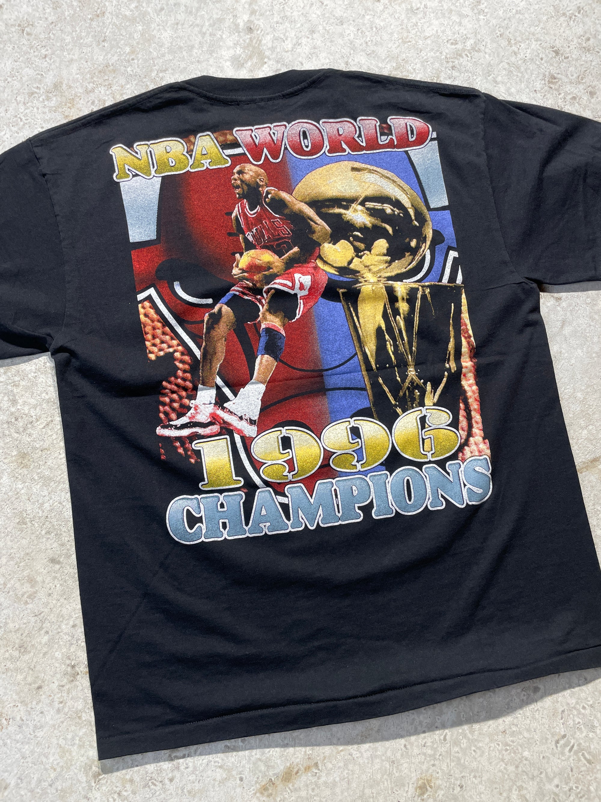 1996 Chicago Bulls NBA Championship Tee (X-Large)
