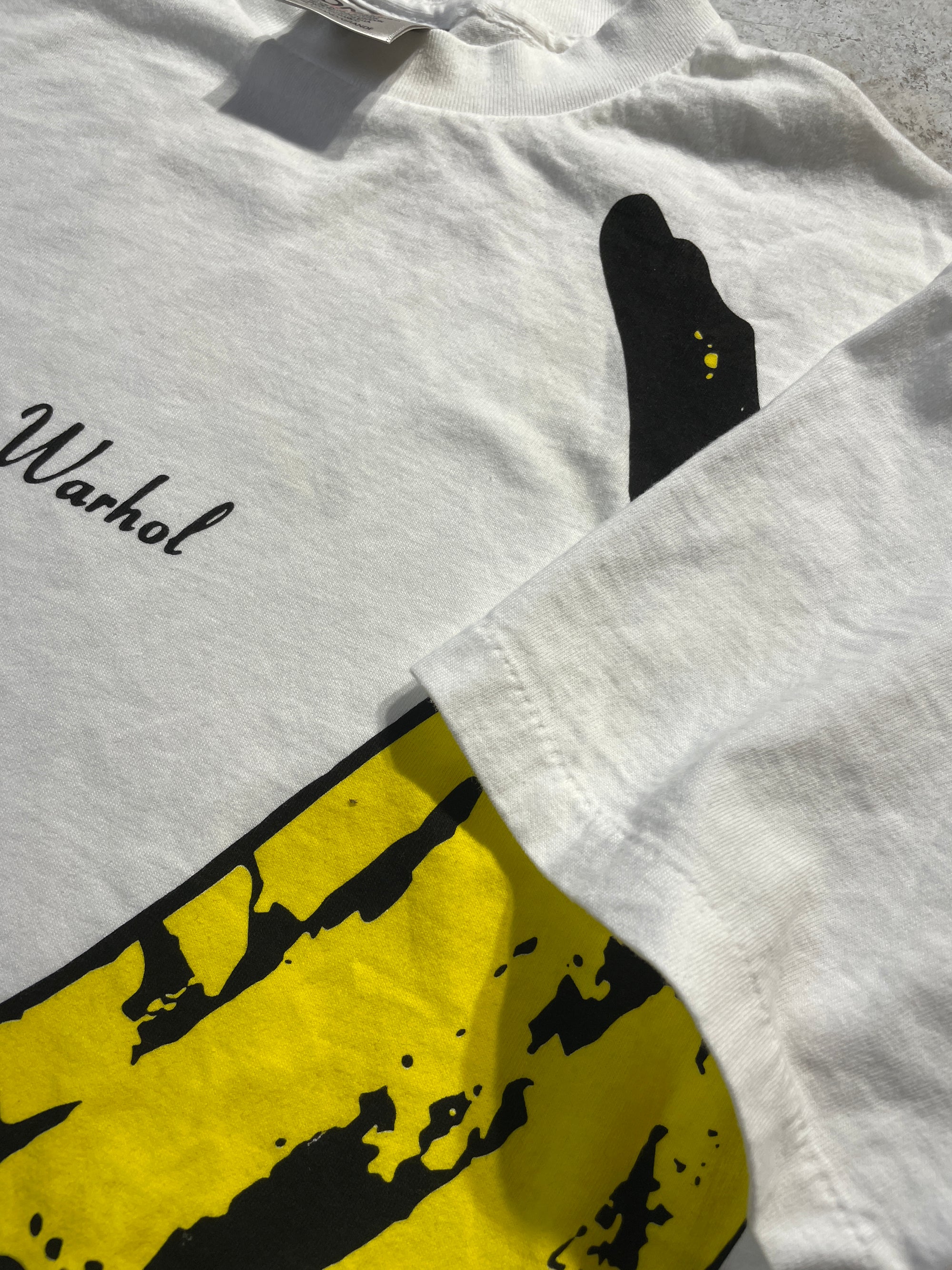 Andy Warhol Banana Art Tee (Large)
