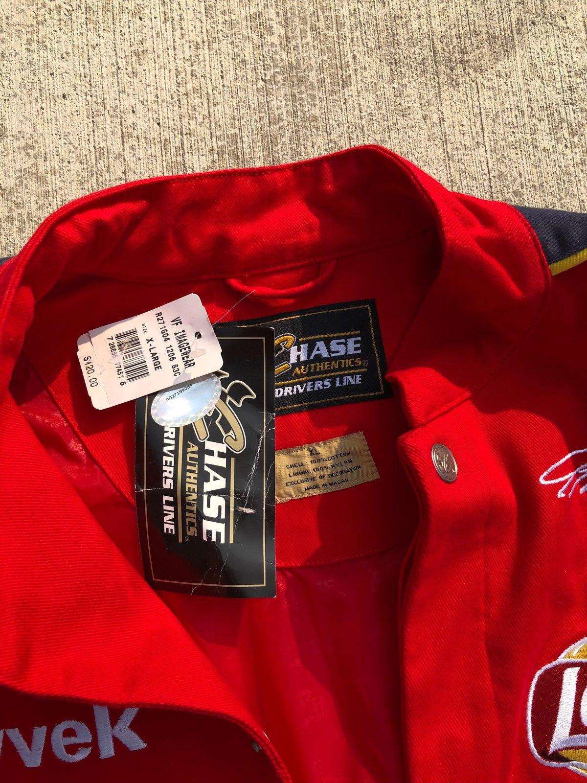 Chase Authentics Dupont Jeff Gordon 24 Nascar Jacket with Tags (XL), Nascar - Vintage64.com