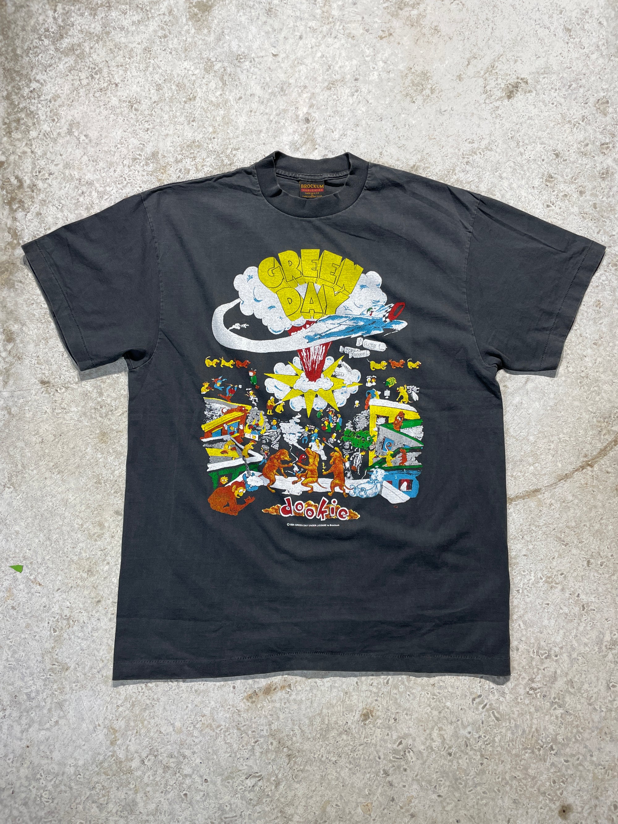 1994 Green Day Dookie Tour Tee (X-Large)