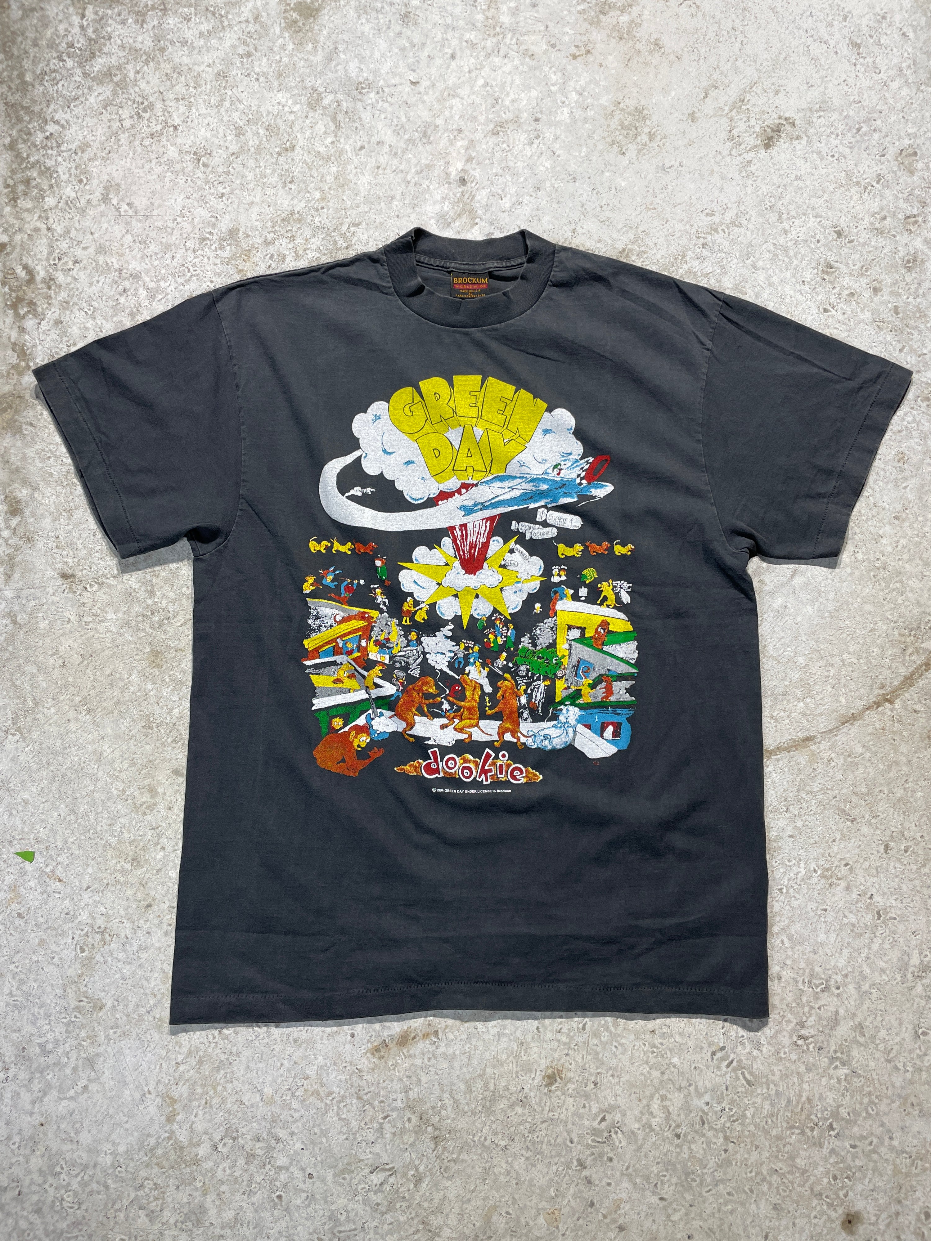 1994 Green Day Dookie Tour Tee (X-Large)
