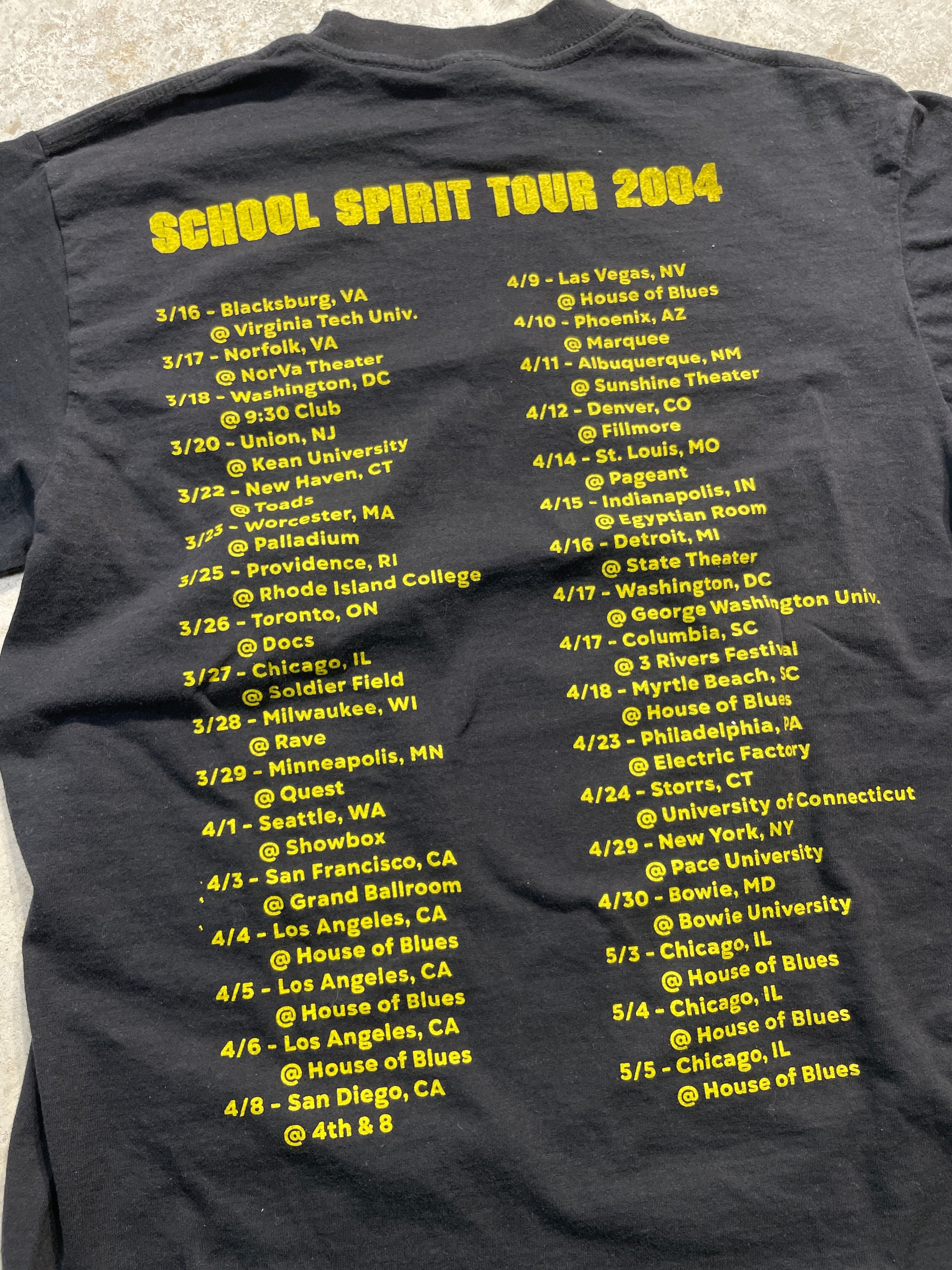 2004 Kanye West School Spirit Tour (Large)