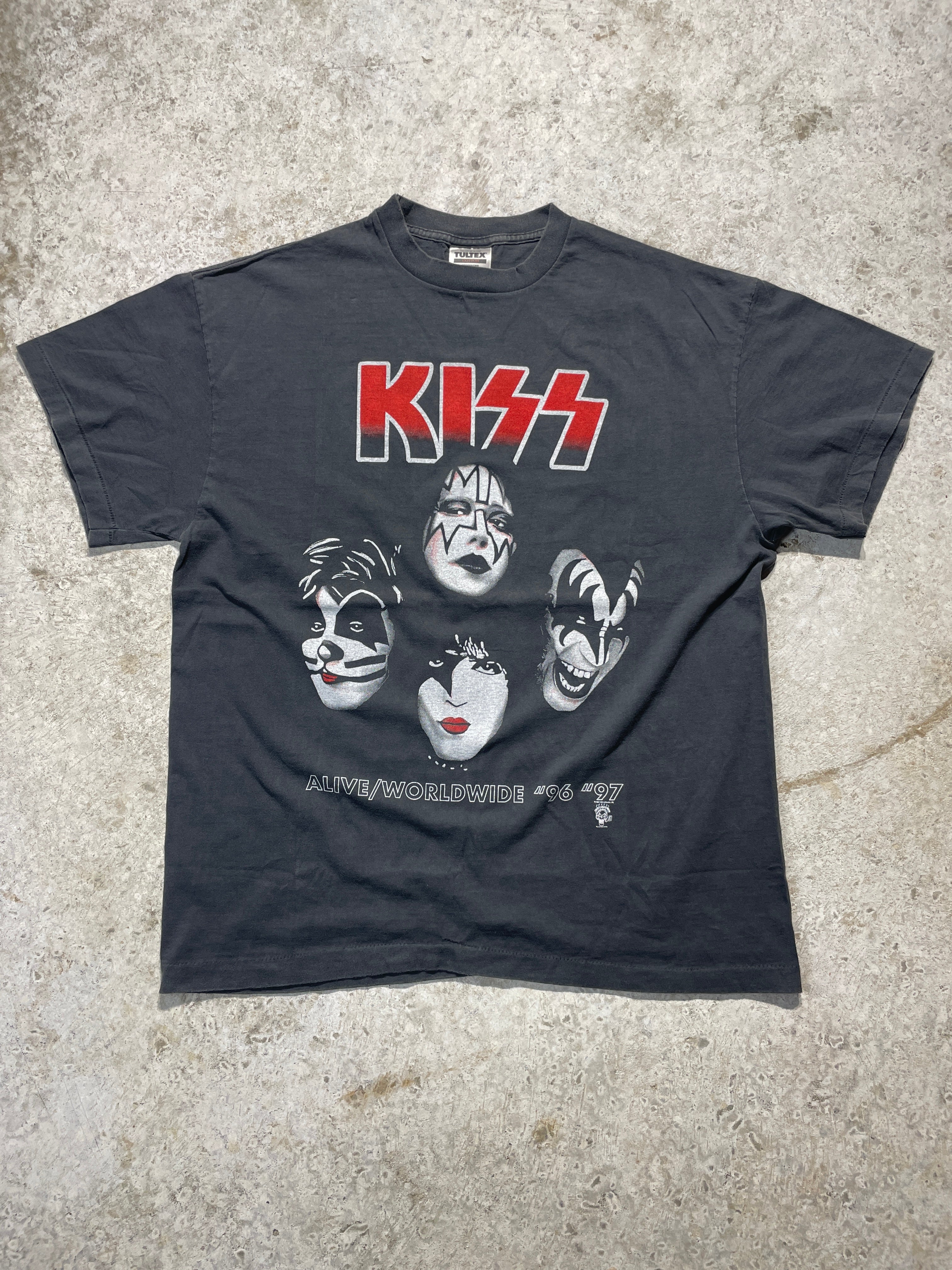 1997 KISS Alive and Worldwide Tour Tee (X-Large) – Vintage64