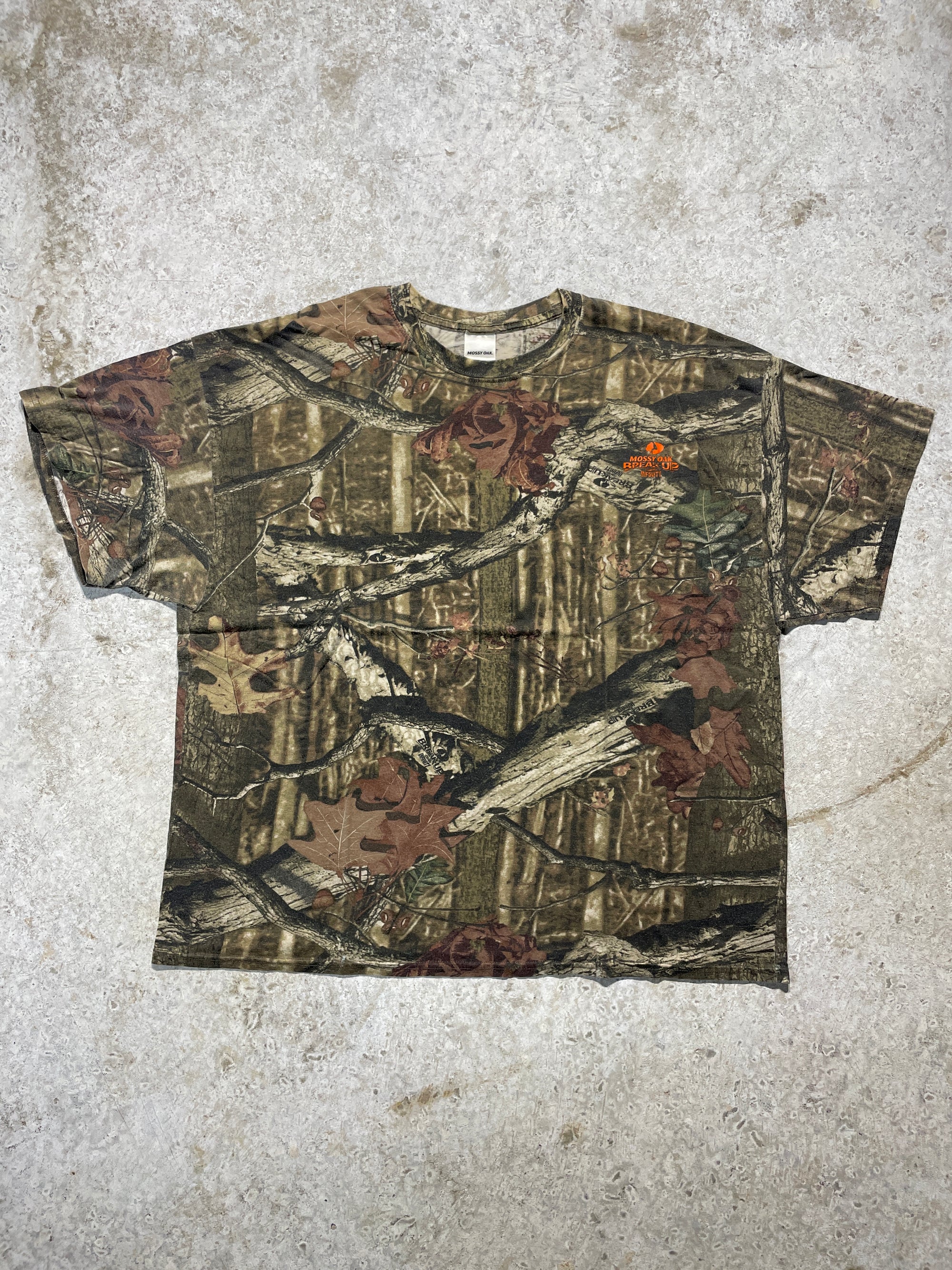 Vintage Mossy Oak Real Tree Camo Tee (XX-Large) - Tee - Vintage - Vintage64